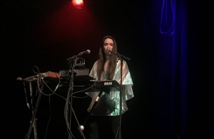 Rayannah lors de sa prestation au festival Voix de Fête, le samedi 23 mars 2019.