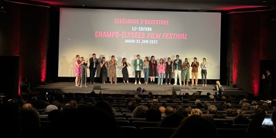 Cérémonie d’ouverture de la 11e édition du Champs Elysées Film festival avec l’ensemble des membres du jury